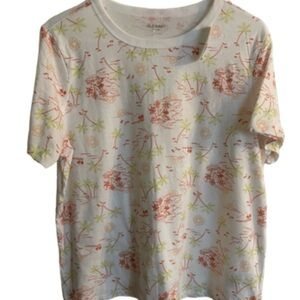 Old Navy tropical print tee. 100% cotton. New with tags!